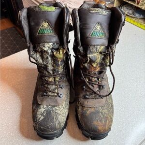 Rocky Camouflage Hunting Boots 1000 Thinsulate (12)